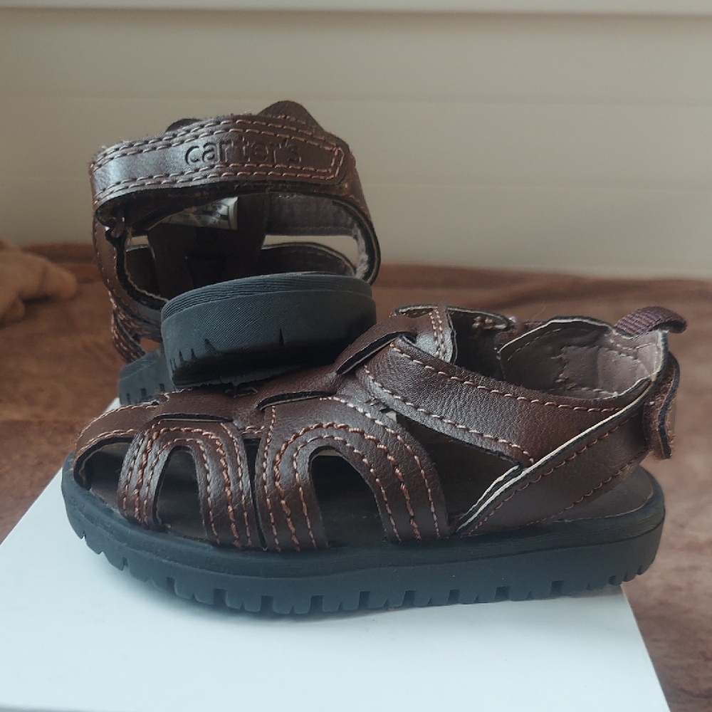 Carter's Brown Kids Sandals